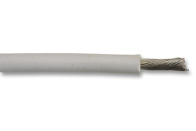 422807 WH005 HOOK-UP WIRE, 0.09MM2, 30M, WHITE ALPHA WIRE