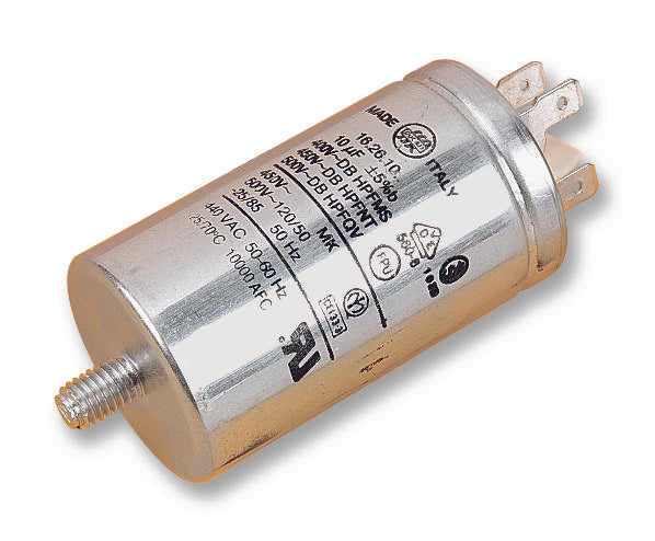 4.16.26.19.64 CAP, 20µF, 450VAC, 5%, PP, CAN, PANEL DUCATI