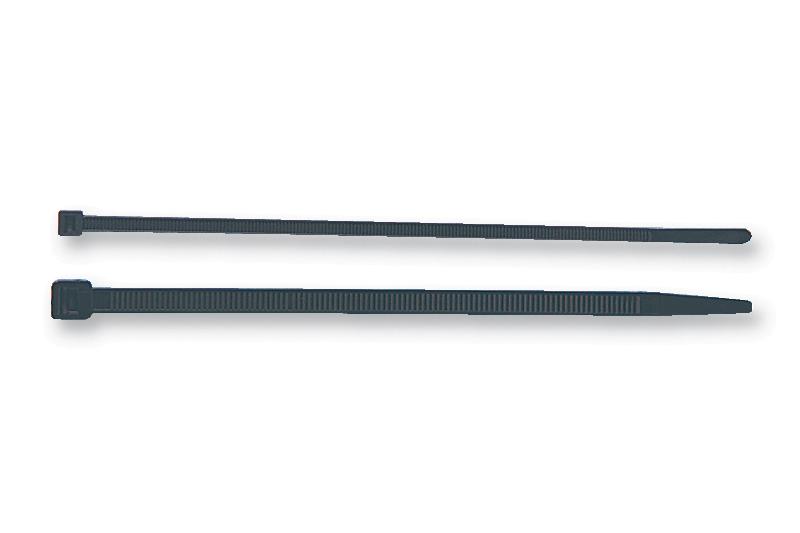 TY100-18X-100C CABLE TIE, BLACK, 2.4X112MM, PK100 ABB - THOMAS & BETTS