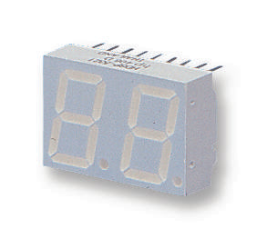 HDSP-5523 LED DISPLAY, 0.56", HE-RED BROADCOM