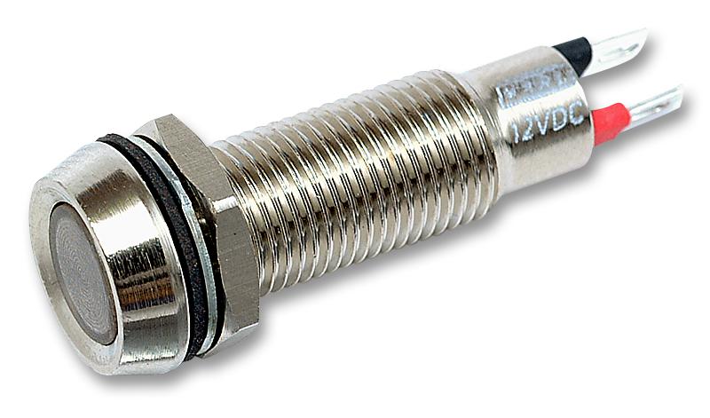 508-501-22 LED INDICATOR, 24VDC, RED MARL