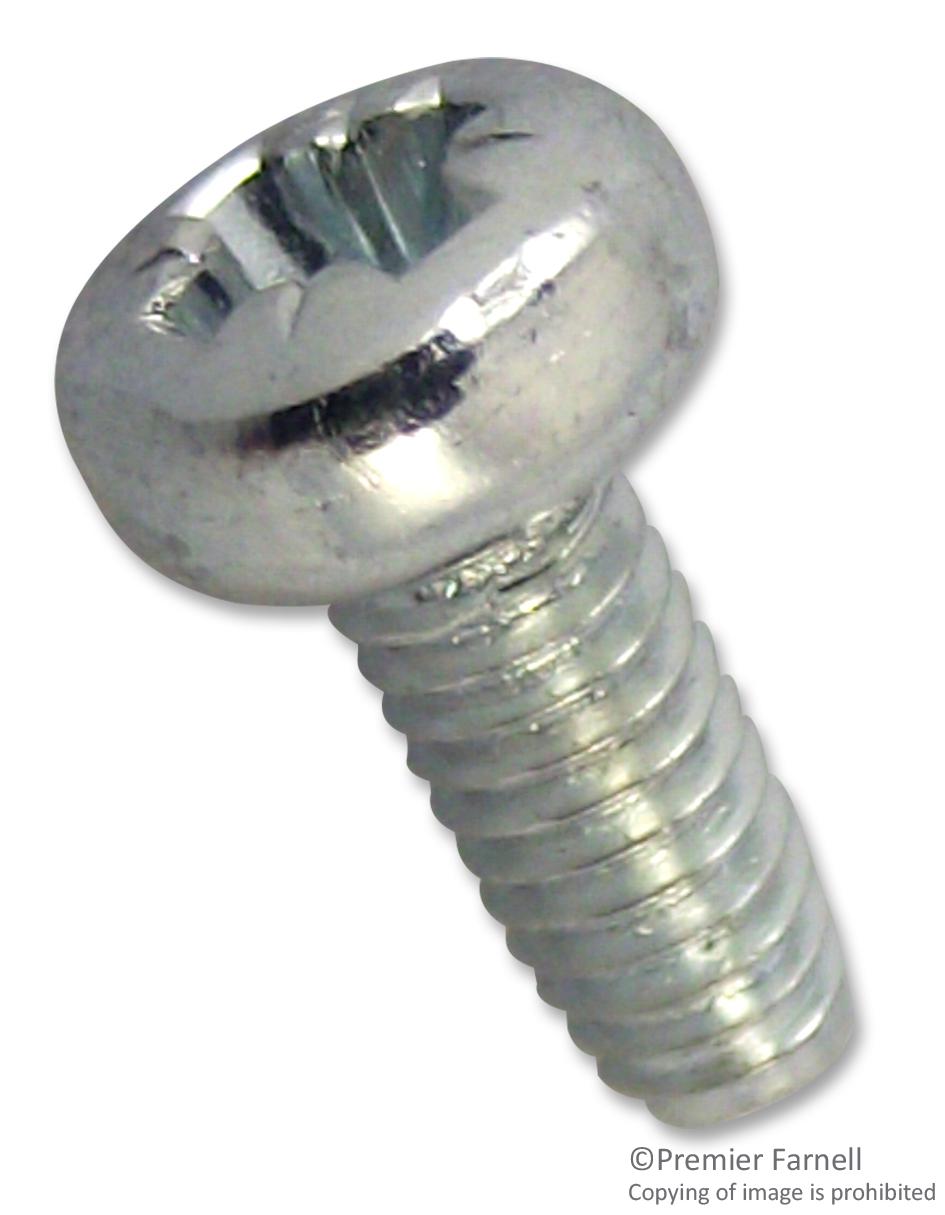 M516 PRSTTTZ100- SCREW, POZI PAN, STEEL, BZP, M5X16,PK100 TR FASTENINGS