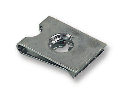 N4 - UNST- Z100 NUT, CAPTIVE, #4, PK100 TR FASTENINGS