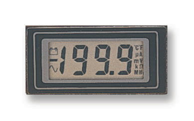 DPM 500S DPM, LCD, 3.5DIGIT, NEGATIVE RAIL LASCAR