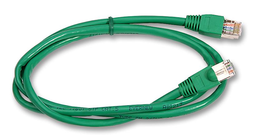 2996-3G PATCH LEAD, CAT6, GREEN, 3M VIDEK