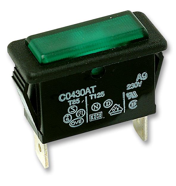C0430ATNAC NEON INDICATOR, GREEN ARCOLECTRIC (BULGIN LIMITED)
