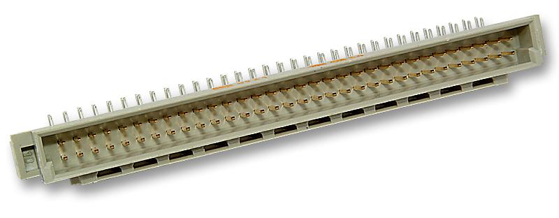 09 02 664 6921 PLUG, DIN41612, R/A, B, 64WAY HARTING