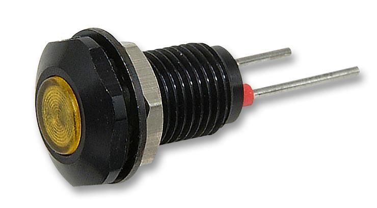 662-309-04 LED INDICATOR, 5MM, YELLOW MARL