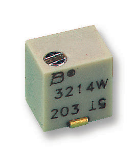 3214W-1-104E TRIMMER, SMD, 5 TURN 100K BOURNS