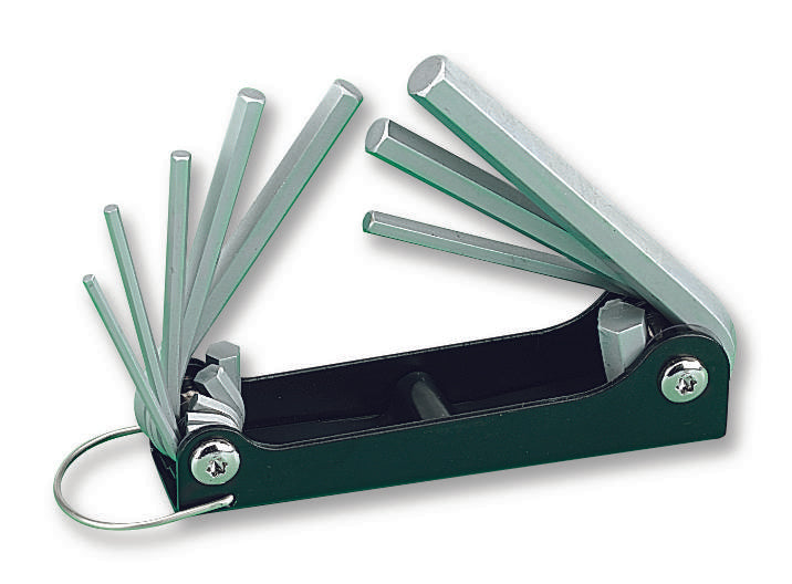 08OMFHK3AS1E HEXAGON KEY SET, METRIC, 8PC DURATOOL