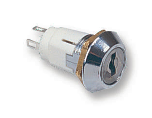 SRL-5-V-D-2 KEYLOCK SWITCH, SP3T, 90DEG, 1A, 24V LORLIN