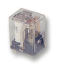 VP2/CAB/12VDC RELAY, DPDT, 250VAC, 5A KEYSWITCH