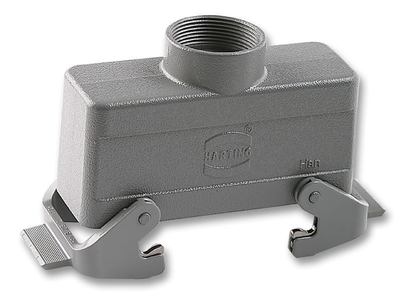 09 30 024 1431 HOOD, HAN24B, STRAIGHT ENTRY, PG29 HARTING