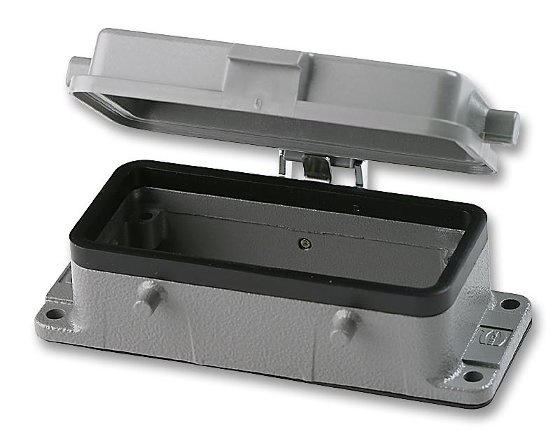 0930 016 0302 HOUSING, BULKHEAD, HAN16B & COVER HARTING