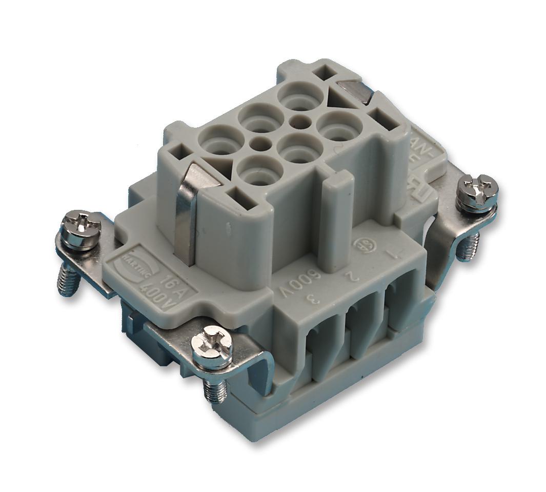 09 33 006 2702 INSERT, FEMALE, HAN6E, CRIMP HARTING