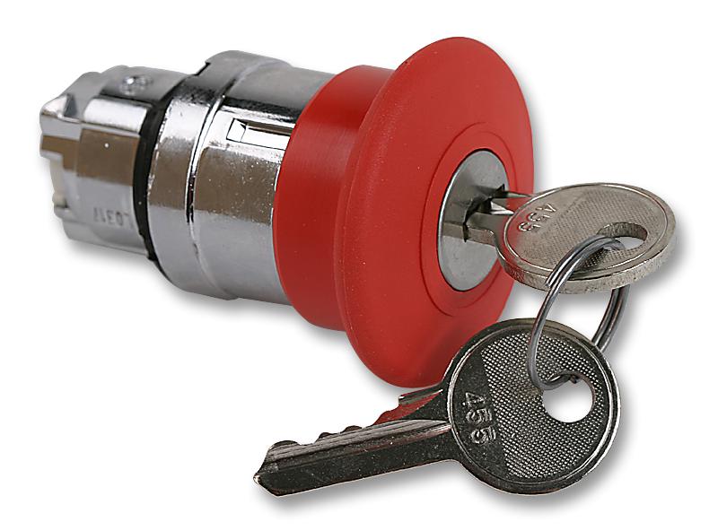 ZB4BS944 SWITCH HEAD, 22MM, EMERGENCY PUSH SCHNEIDER ELECTRIC