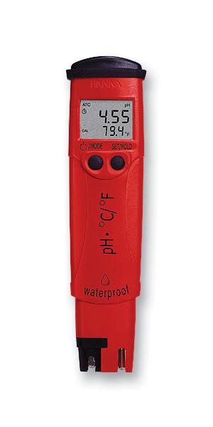 HI-98128 PH METER, -2PH - 16PH, 0.01PH, +/-0.05PH HANNA INSTRUMENTS