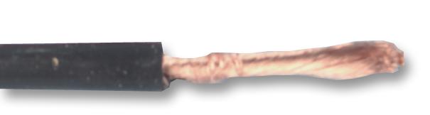 61.7610-21 WIRE, SILICON, BLACK, 2.50MM, 25M STAUBLI