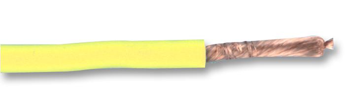 61.7605-24 WIRE, SILICON, YELLOW, 0.50MM, 25M STAUBLI