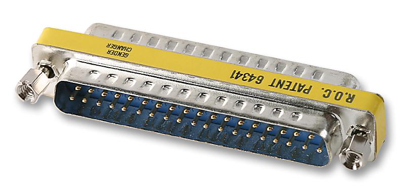 8106 GENDER CHANGER, D PLUG, 37WAY VIDEK