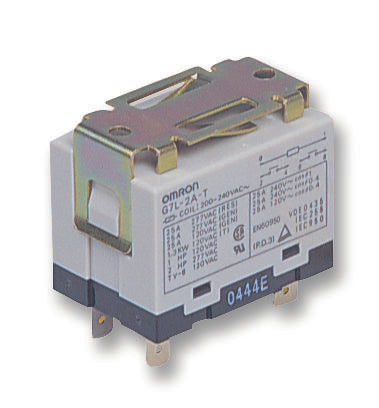 G7L-2A-T DC6 RELAY, DPST-NO, 277VAC, 25A OMRON
