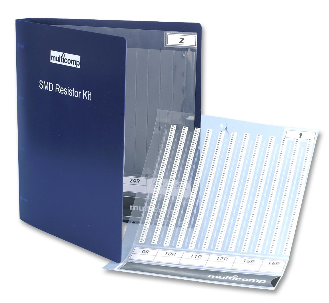 MC0603WGJE006KIT RESISTOR KIT, 0603, E6, 5% MULTICOMP PRO