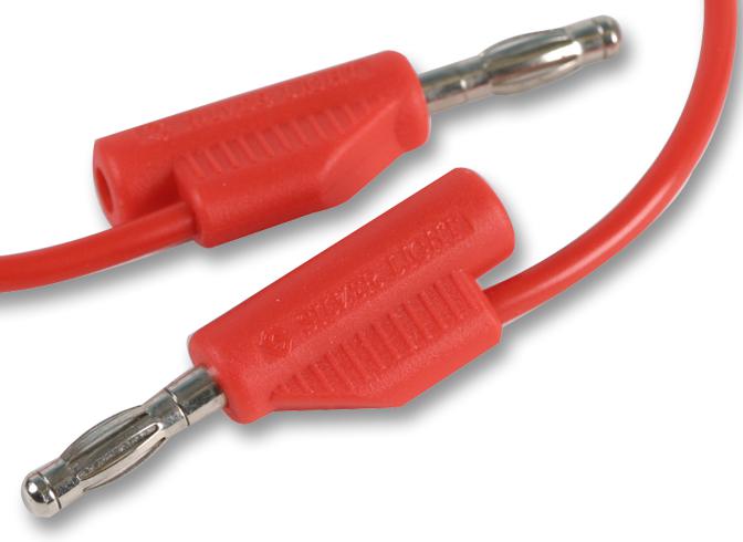 JR9235-1.5M RED TEST LEAD, RED, 1.5M, 60V MULTICOMP PRO