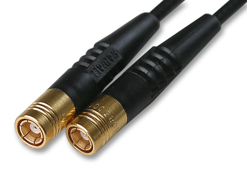 R285212000 LEAD, SMB FEM-FEM, 2.6/50+75, 25CM RADIALL