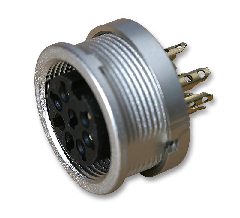 KFV 81 SOCKET, DIN, PANEL, 8WAY LUMBERG