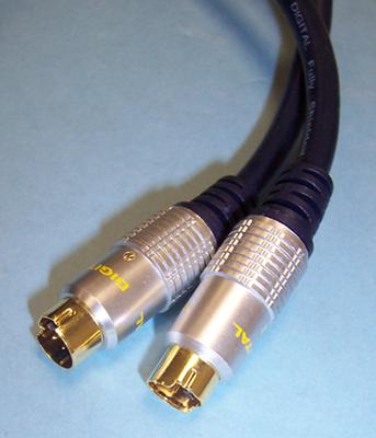 JR9501-2M LEAD, HQ S-VHS PLG-PLG, 2M PRO SIGNAL