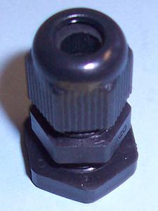 MG-12 BLACK M12 CABLE GLAND BLACK PRO POWER