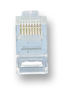 PSG08373 PLUG, RJ45 8P8C 50U, 10 PACK PRO SIGNAL