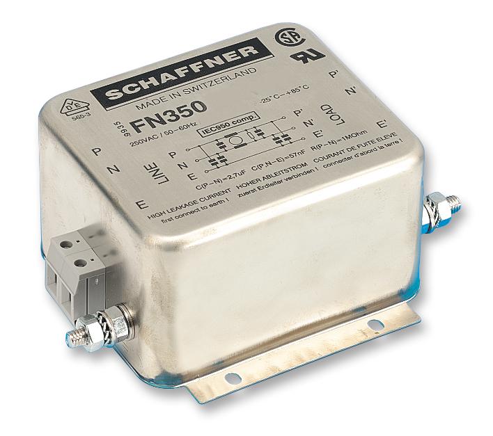 FN350-20-29 FILTER, 20A, MOTOR DRIVE SCHAFFNER