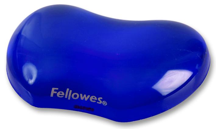 91177 WRIST REST, GEL, BLUE, FELLOWES FELLOWES