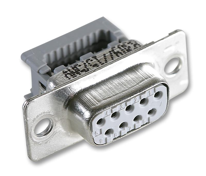 8309-6000 CONNECTOR, D, SUB, FEMALE, 9WAY 3M