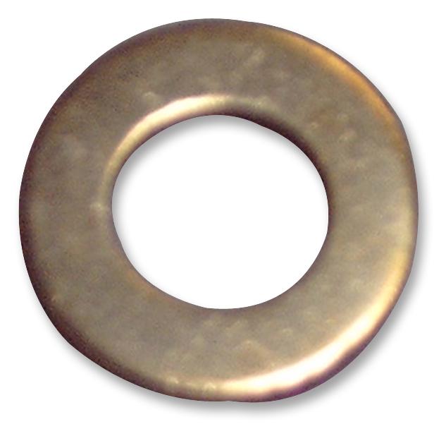 M6 BRASS FLAT WASHER WASHER, FLAT, BRASS, M6, PK100 DURATOOL