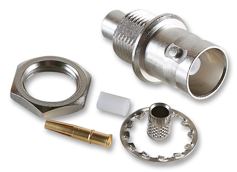 R142306503 RF COAXIAL, BNC, STRAIGHT JACK, 75OHM RADIALL