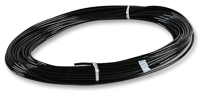 TU0604B-20 TUBING, 6MM, BLACK, 20M SMC