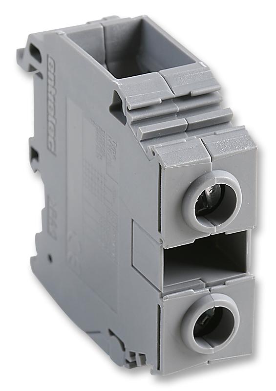 011512407 TERMINAL BLOCK, DIN RAIL, 2POS, 10AWG ENTRELEC - TE CONNECTIVITY