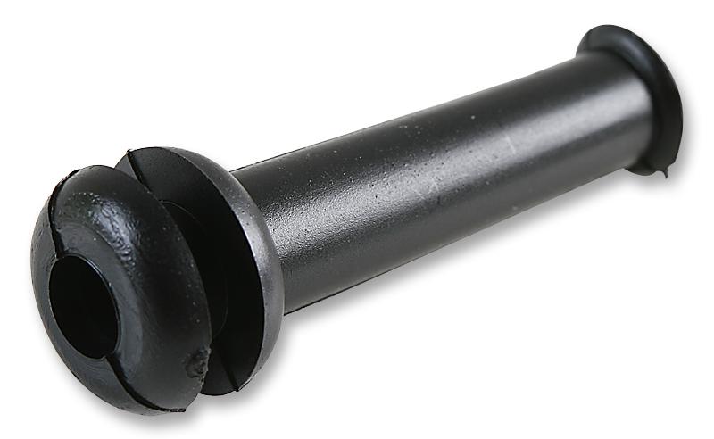 12461 GROMMET, PVC,7.6MM,OPEN SLEEVED,BLK,PK50 PRO POWER