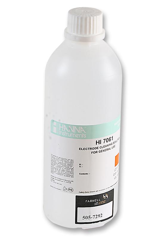 HI-7061L CLEANING SOLUTION, ELECTRODE HANNA INSTRUMENTS