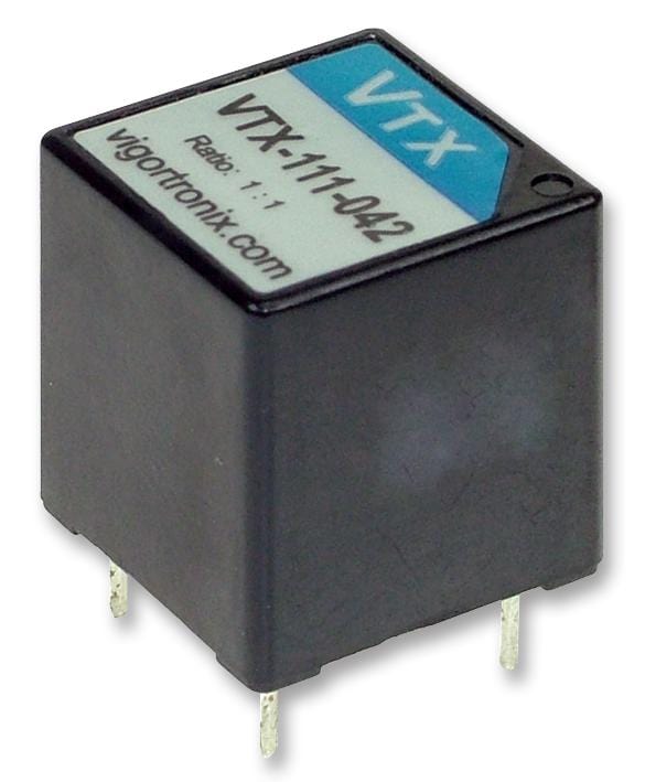 VTX-111-042 TRANSFORMER, PULSE, ENCAPS, 1:1 VIGORTRONIX