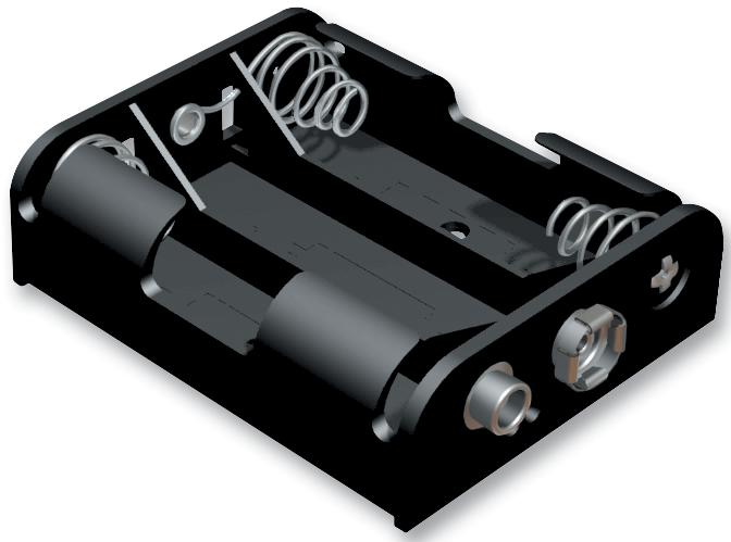 2464. BATTERY HOLDER KEYSTONE