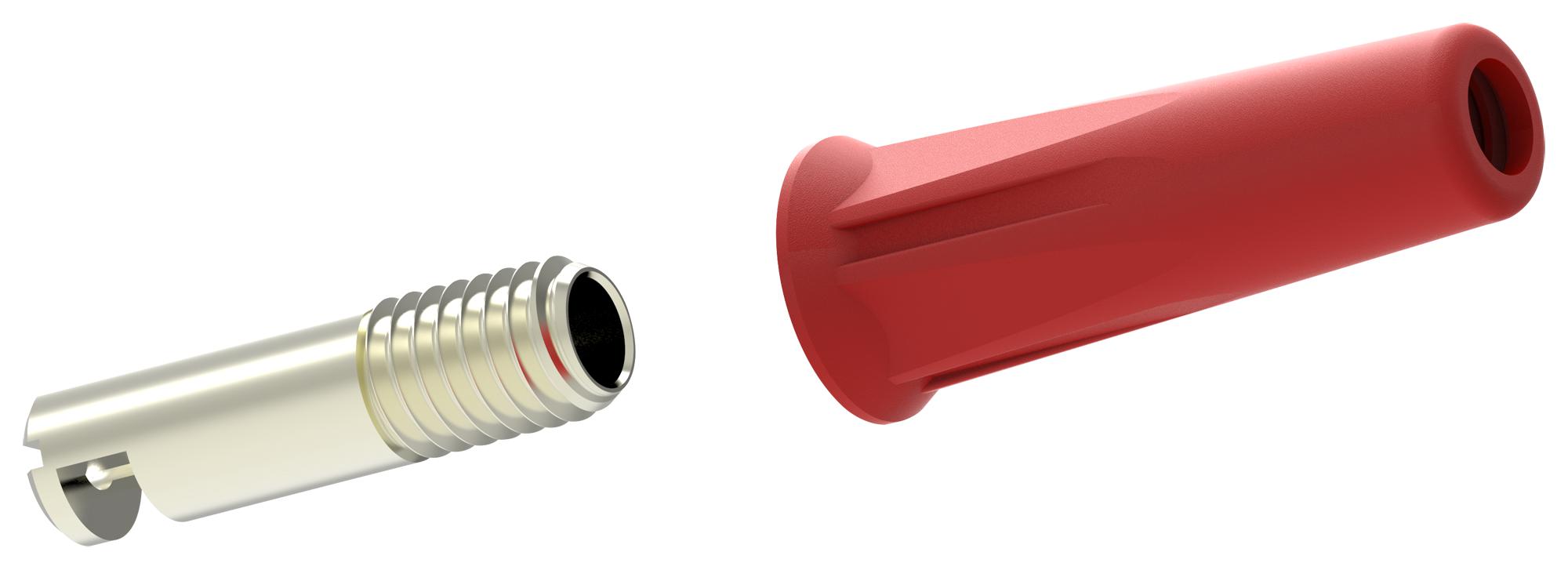 76-1696 TEST JACK, 36A, SOLDER, RED TENMA