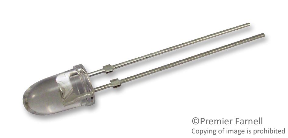 TLCY6800 LED, YELLOW, TH, 25CD, 590NM VISHAY