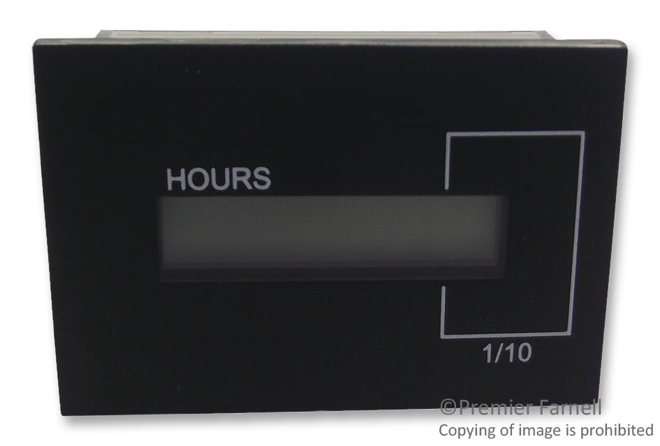 17470731B-01 HOUR METER, 701L, 12-48V CURTIS (INSTRUMENTS)