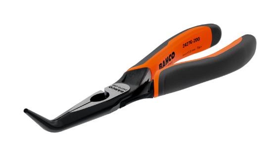 2427G160 PLIER, BENT NOSE, 174MM ERGO BAHCO