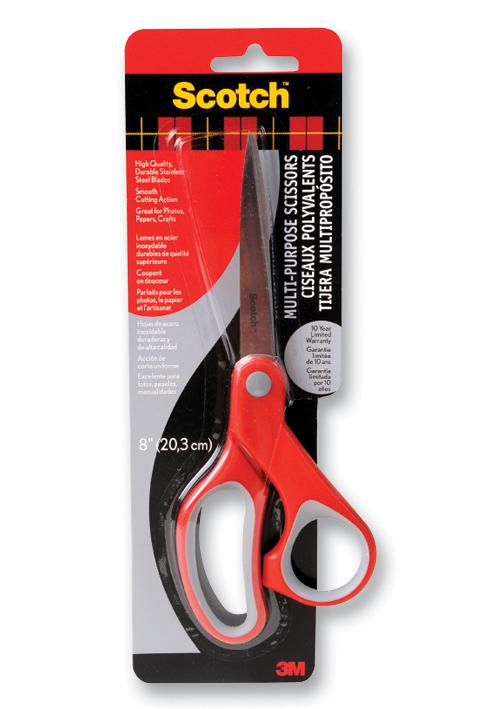 1428 SCISSORS, COMFORT, SCOTCH, 20CM 3M
