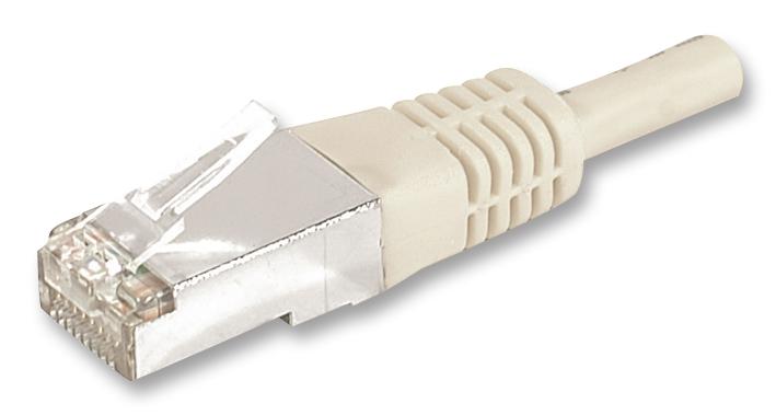 1962-2BK PATCH LEAD, CAT5E, STP, BLACK, 2M VIDEK