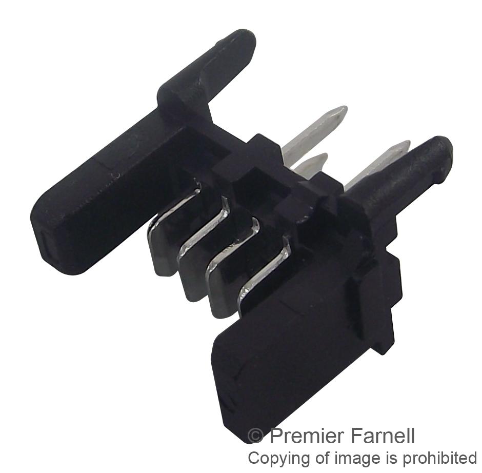 90325-0004 CONNECTOR, HEADER, 4POS, 1ROW, 1.27MM MOLEX